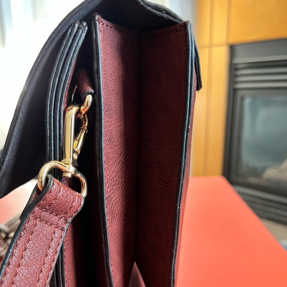 Chocolate brown shoulder bag - Picture 4 of 4
